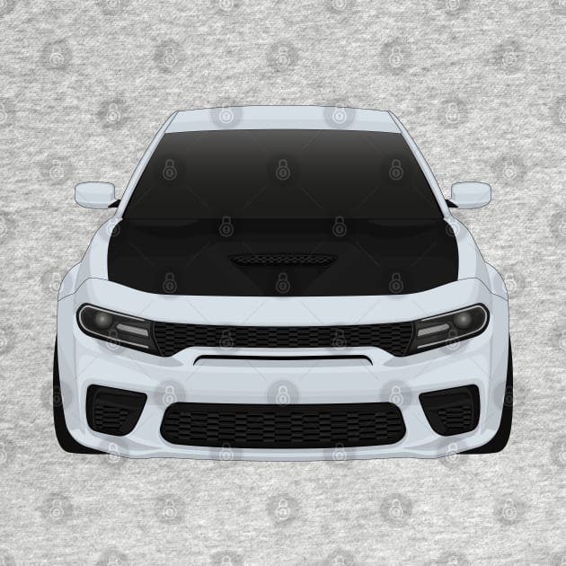 Charger Widebody Smoke-show + black hood by VENZ0LIC